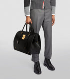 Thom Browne leather weekend bag (British brand)
