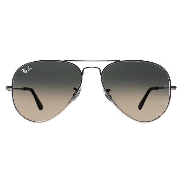 Ray-Ban Aviator sunglasses silver gradient 55mm, UK version