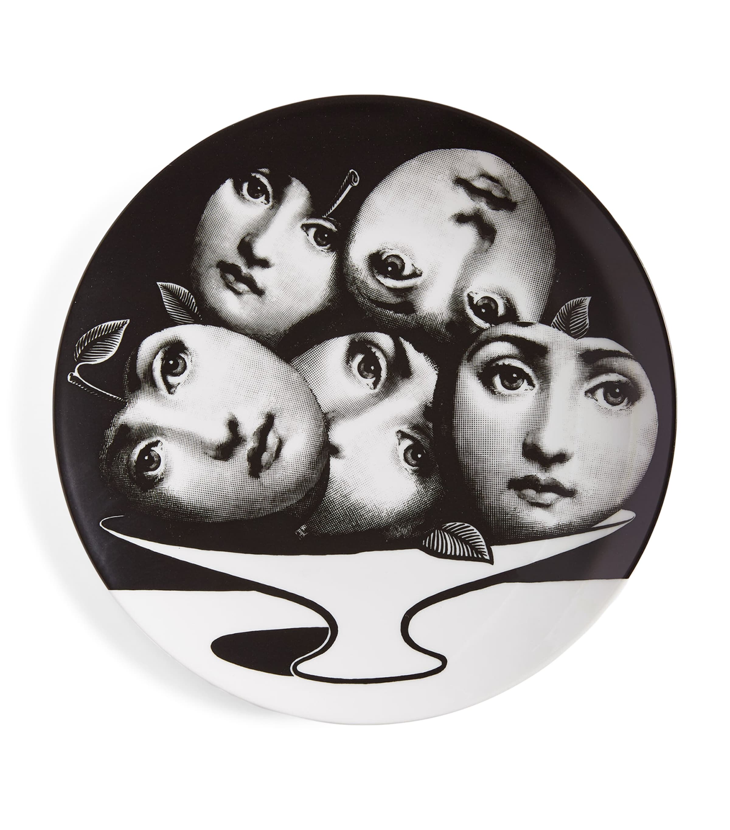 Fornasetti Tema e Variazioni No. 104 wall plate 26cm - British product