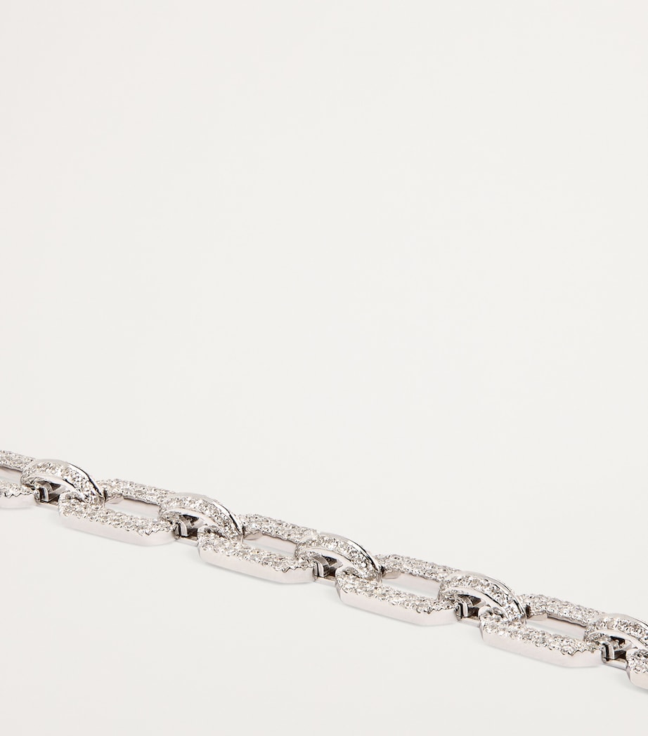 SHAY Geo Link bracelet white gold diamonds - British product