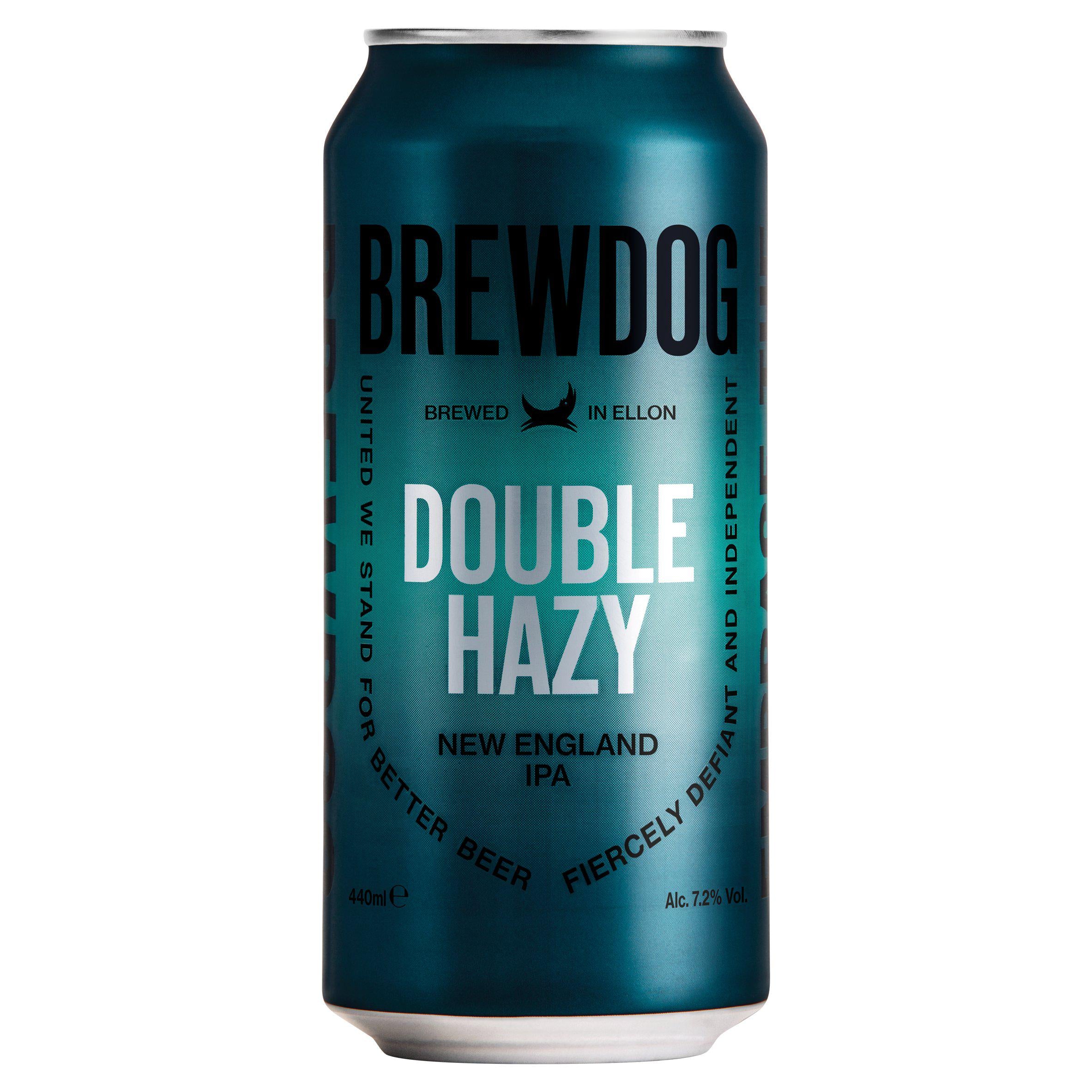 BrewDog Double Hazy 440ml Brewdog Sainsburys   