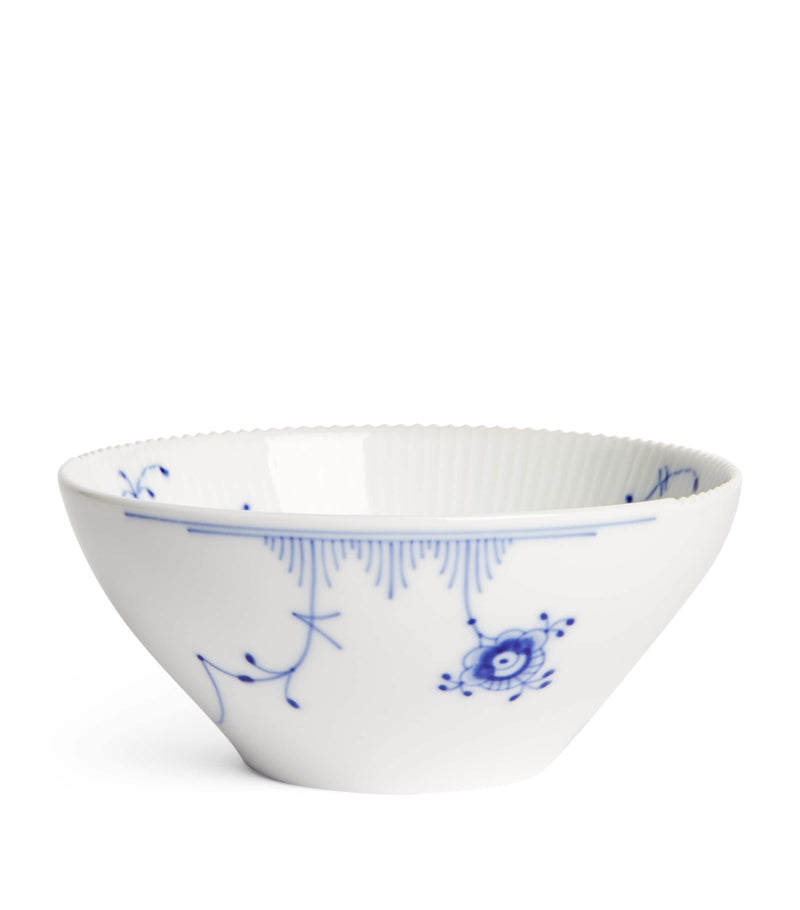 Royal Copenhagen blue floral porcelain bowl 13cm, imported from the UK