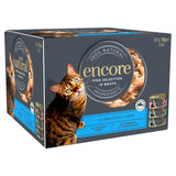 Encore Natural Fish Selection In Broth Cat Tins 12x70g GOODS Sainsburys   