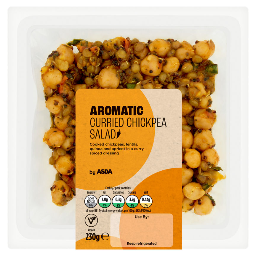 ASDA Aromatic Curried Chickpea Salad GOODS ASDA   