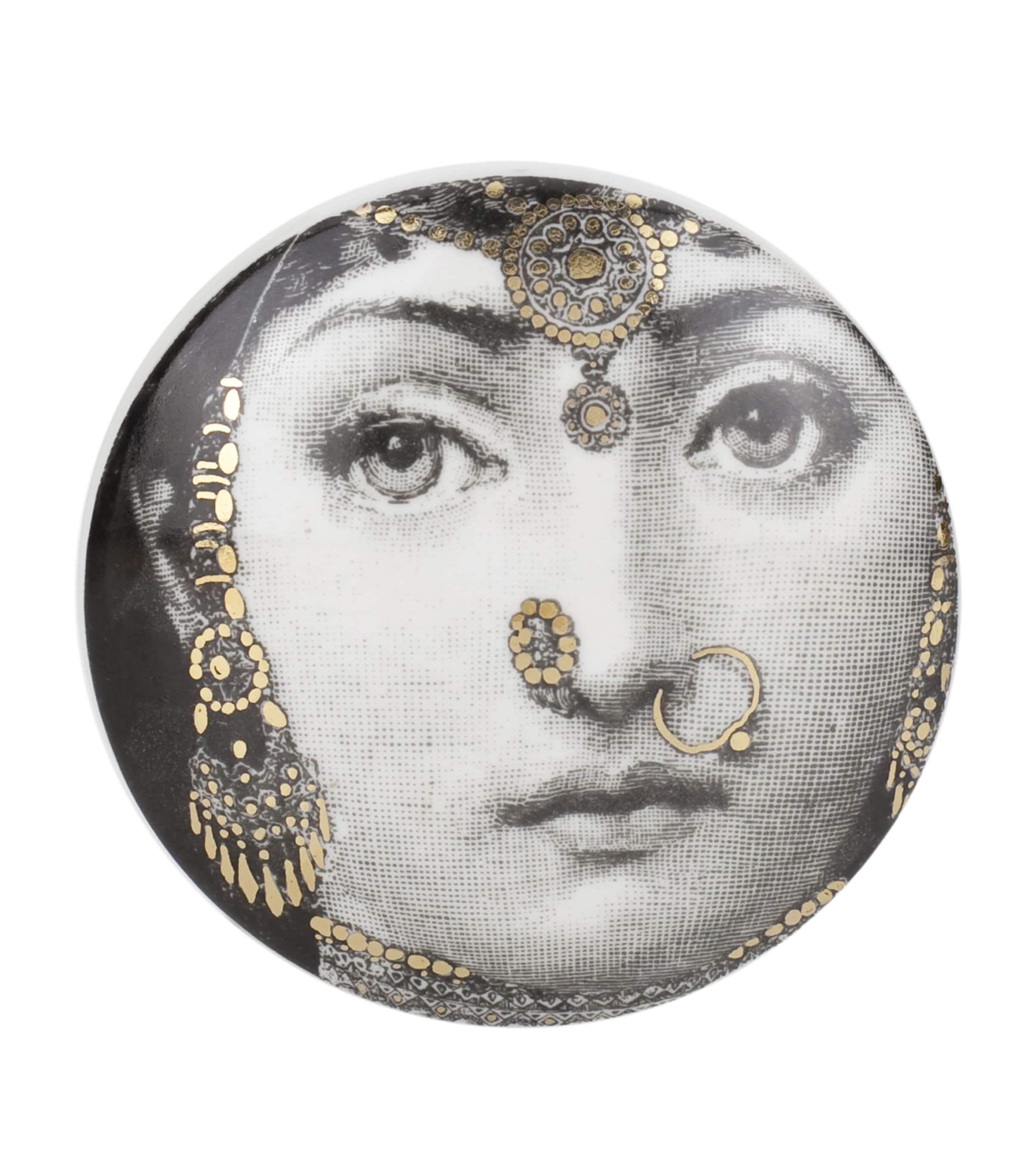 Fornasetti porcelain trinket box Tema e Variazioni No. 228 - British product