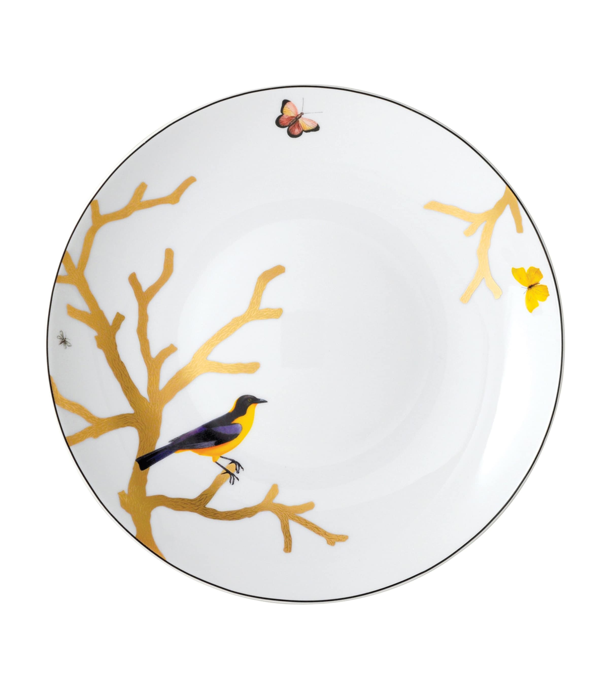 Bernardaud Aux Oiseaux porcelain serving platter 29cm - British product