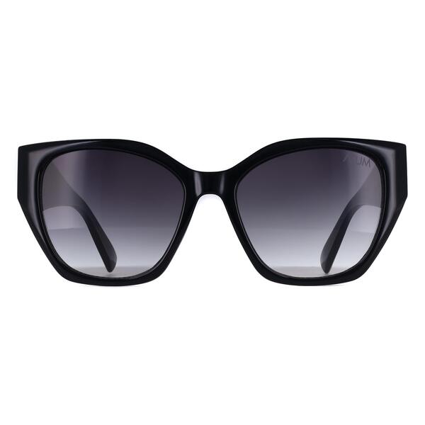 Atum Zenith black gradient cat eye sunglasses, imported from the UK