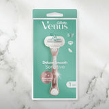 Venus Deluxe Smooth Sensitive RoseGold Razor - 3 Blades GOODS Sainsburys   