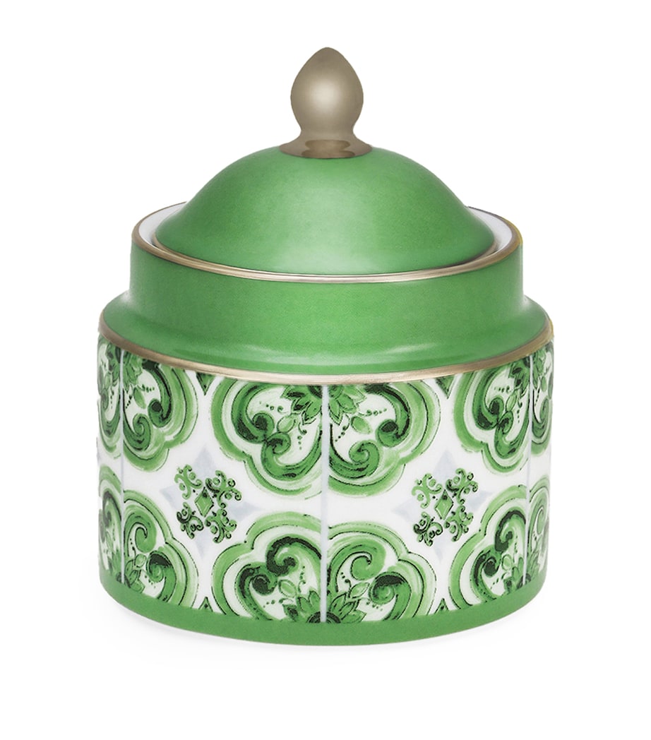 Dolce&Gabbana porcelain Majolica sugar bowl 10cm - British product