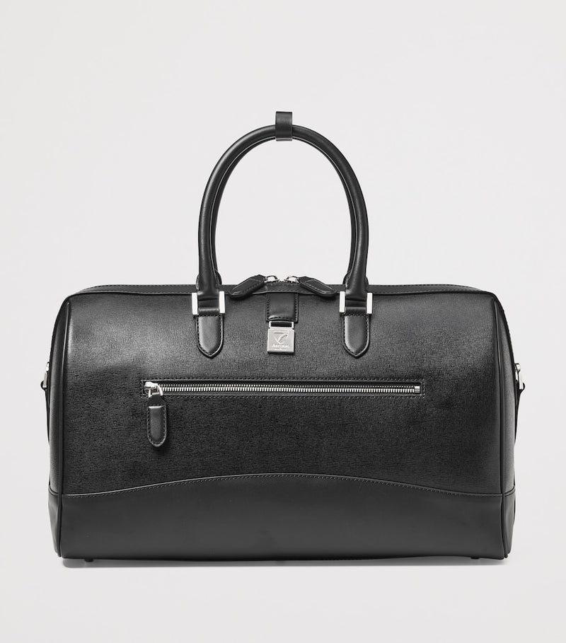 Aspinal Of London Leather Connaught Holdall - British product