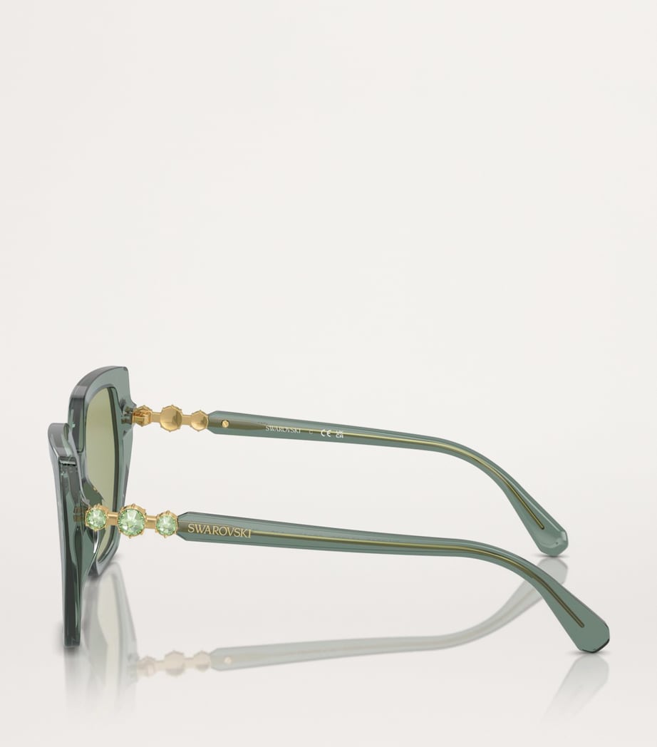 Swarovski acetate sunglasses SK6016 with UV protection, imported from the UK