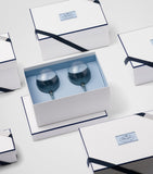Prada New York red wine glasses set of 2, imported from the UK