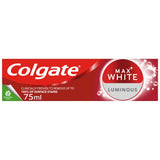 Colgate Max White Luminous Whitening Toothpaste 75ml toothpaste Sainsburys   