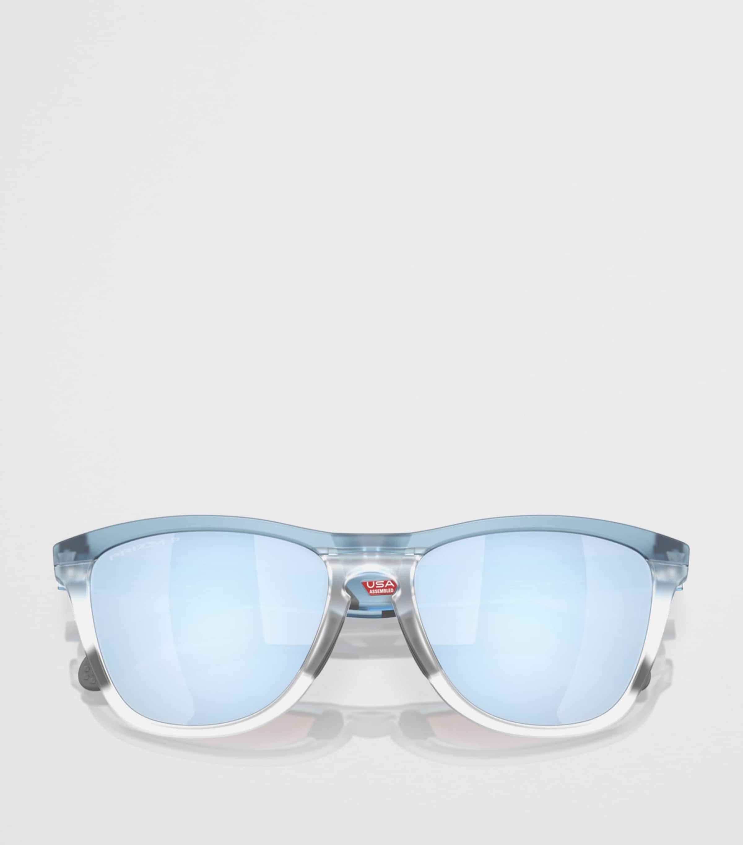 Oakley Frogskins Range Sonnenbrille mit blauem Rahmen, Einzelhandel in Großbritannien (britische Marke)
