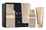 Bugatti Iconiq Gold gift set with EDT and shower gel, UK version