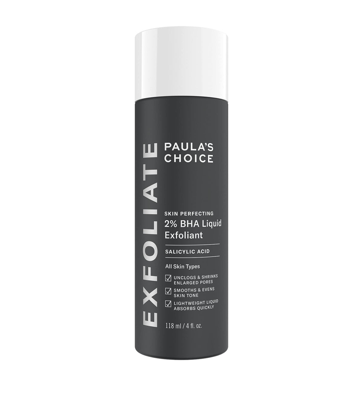 Paula's Choice Skin Perfecting BHA toner 118ml, imported from the UK