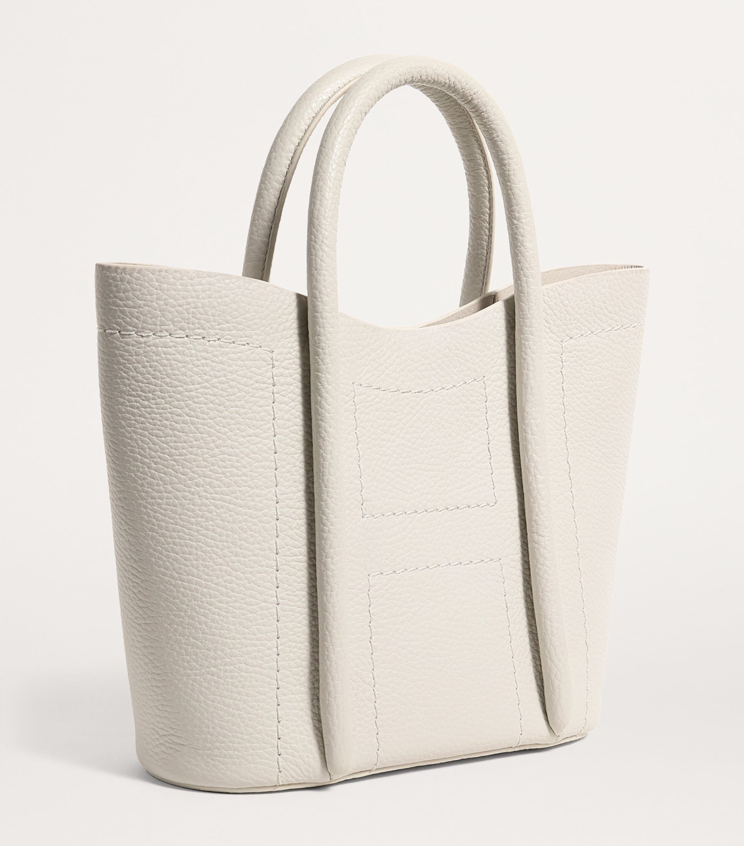 Harrods leather rope tote bag - British product