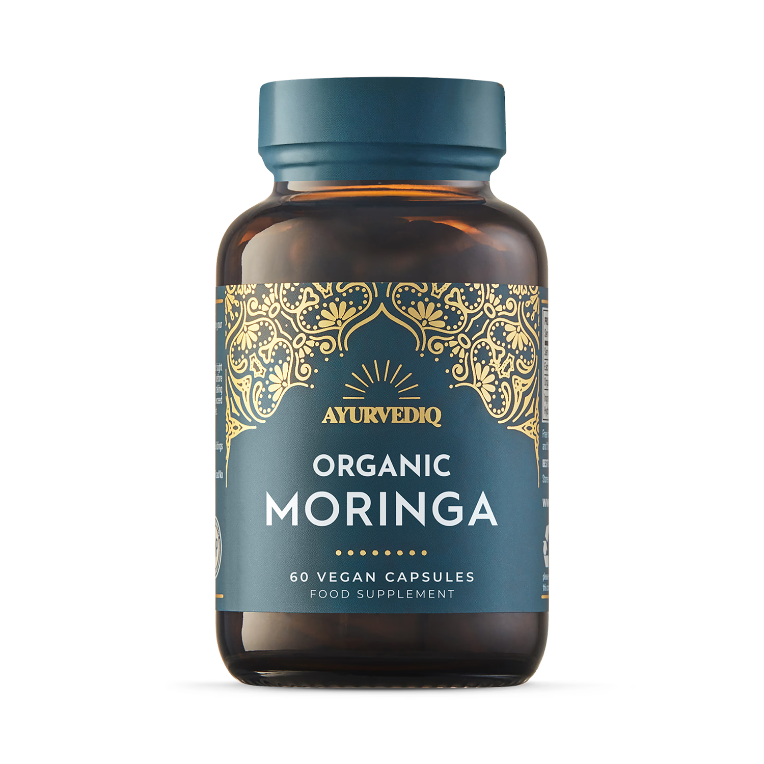 Ayurvediq organic moringa capsules 60 count (British brand)