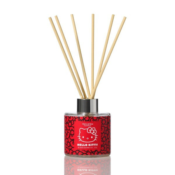Hello Kitty Cherry Rose reed diffuser 100ml, imported from the UK