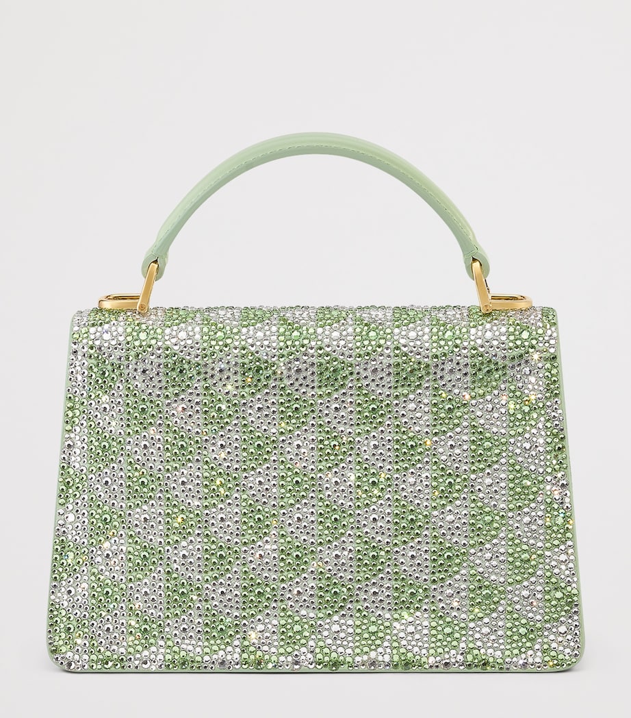 Bvlgari Serpenti Forever mini suede handbag, imported from the UK