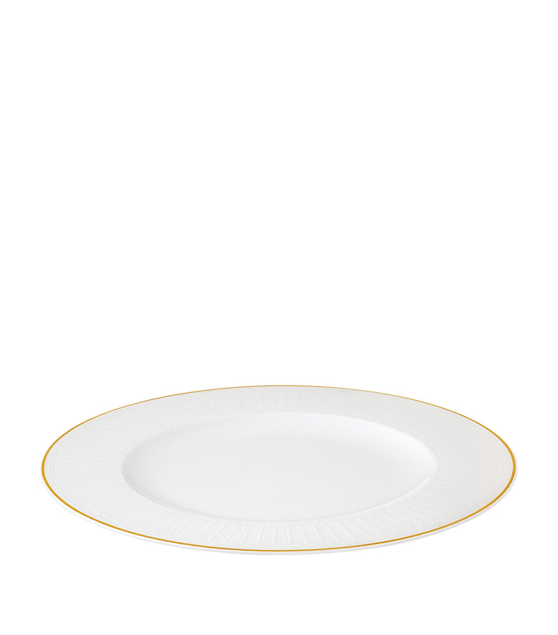 Villeroy & Boch bone porcelain Château Septfontaines flat plate 29cm (British brand)