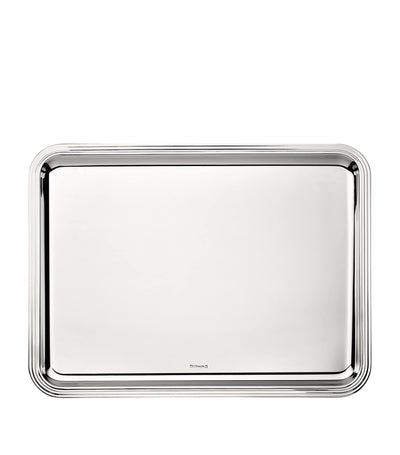 Christofle Plateau Albi Plaqué Argent (43cm x 31cm)