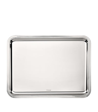 Christofle Plateau Albi Plaqué Argent (43cm x 31cm)