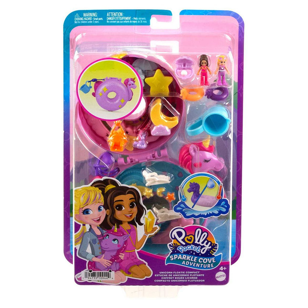 Polly Pocket Sparkle Cove Adventure Unicorn Compact