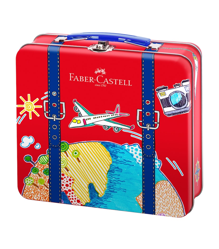 Faber-Castell Connector Felt-Tip Pen Suitcase marker set - British product