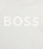 BOSS kids cotton T-shirt with logo (3 months-3 years) - British product