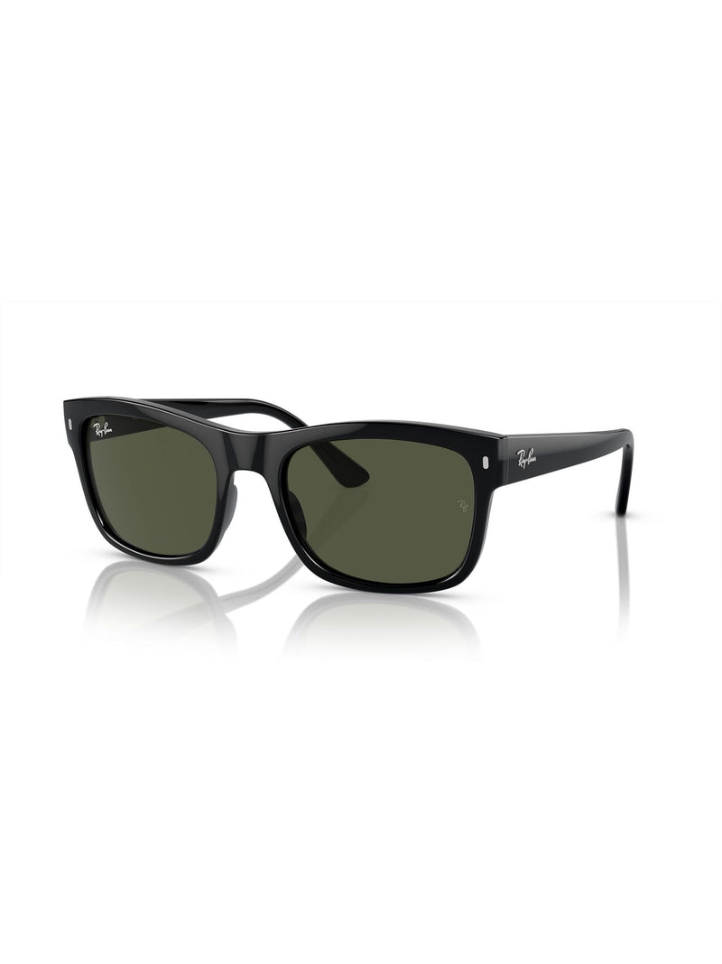 Ray-Ban Black / Green Sunglasses