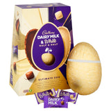 Cadbury DAIRY MILK 372G HALF&HALF ULTIMATE EASTER EGG 4CA   372g