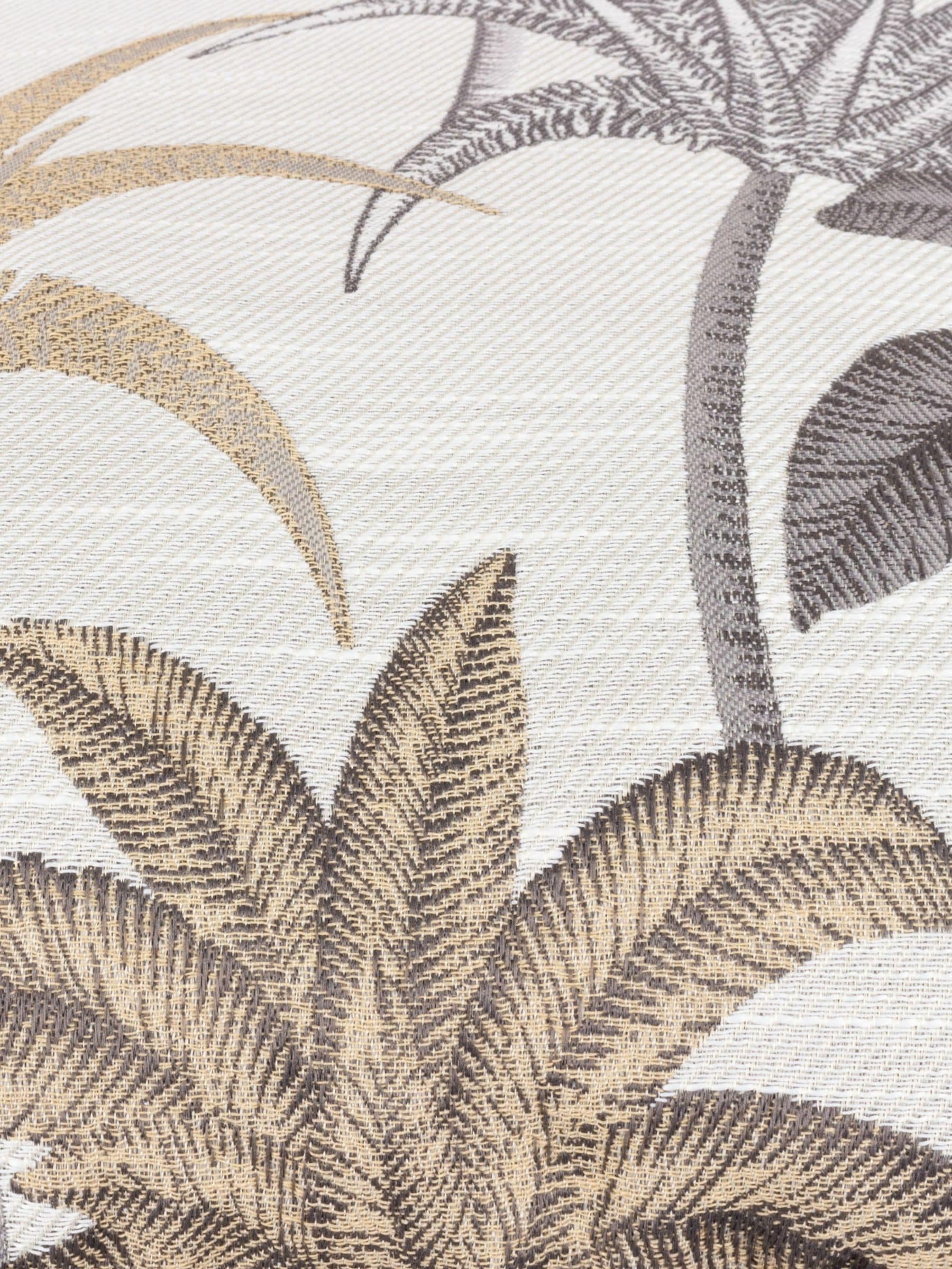 Wylder Galapagos cushion palm tree jacquard 50cm, UK version