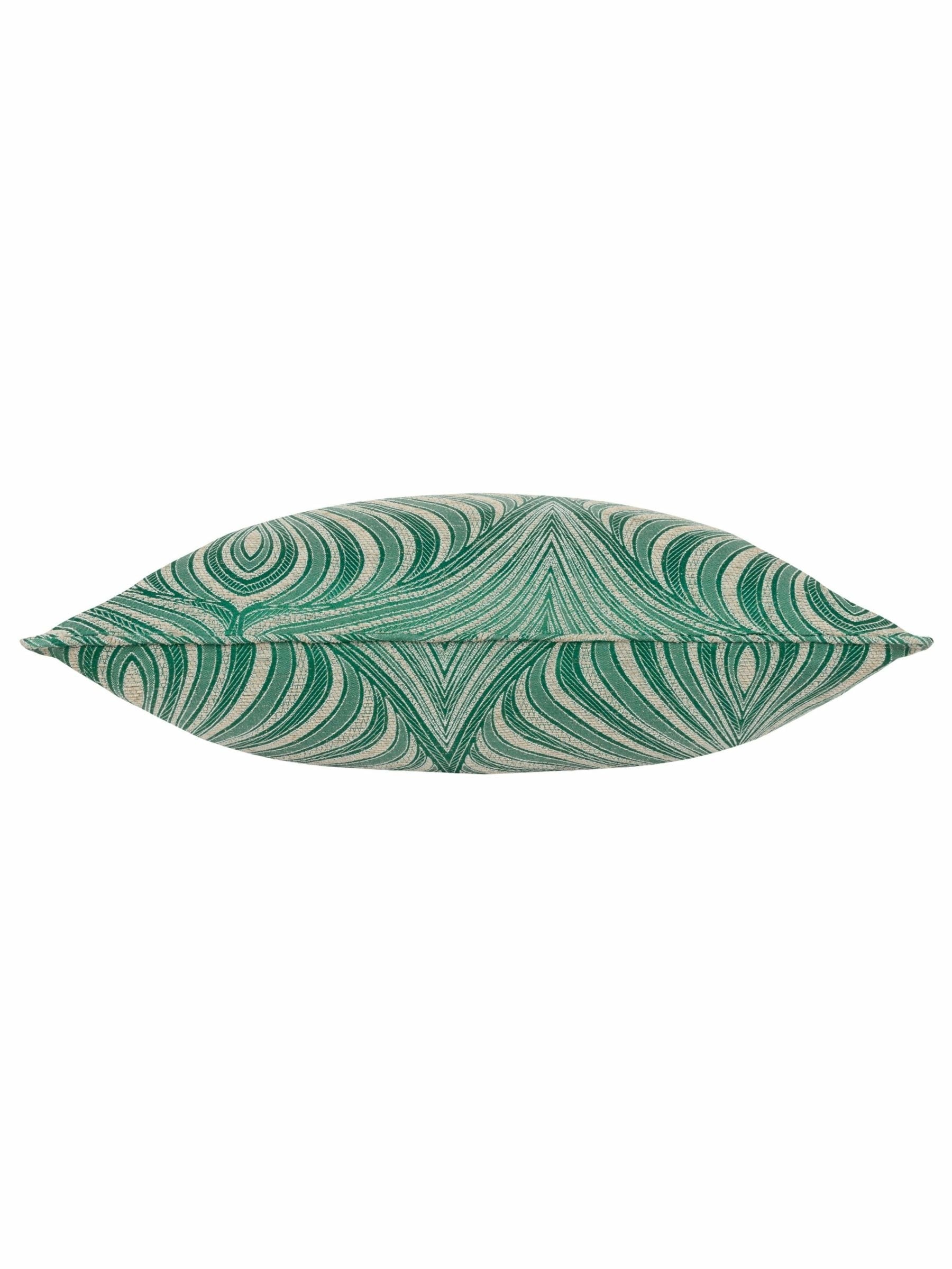Riva Paoletti Gatsby jacquard eyelet cushion 55cm, UK version
