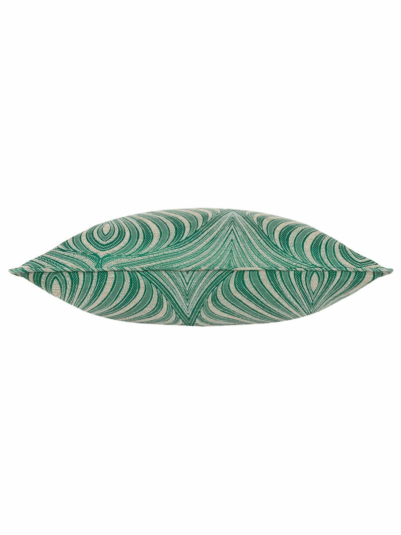 Riva Paoletti Gatsby jacquard eyelet cushion 55cm, UK version
