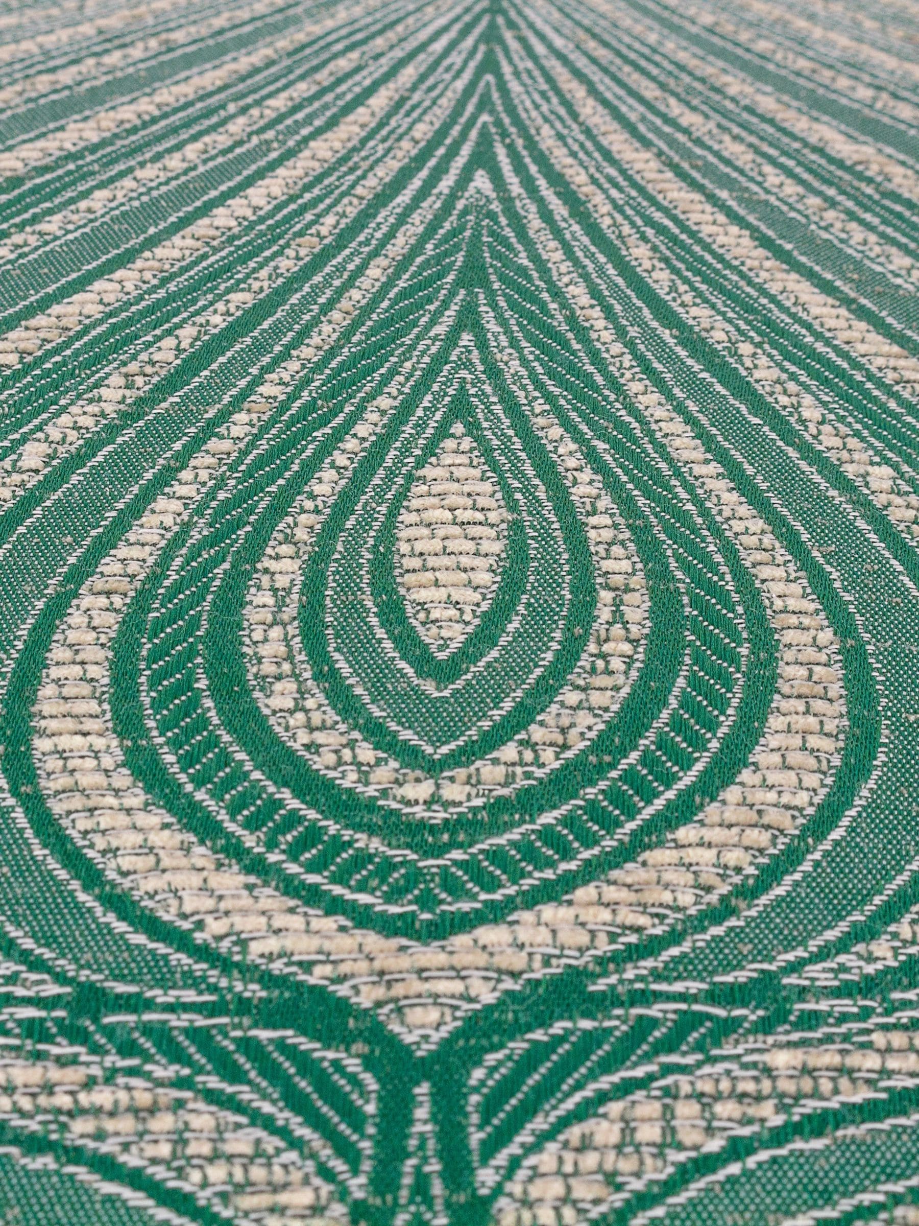 Riva Paoletti Gatsby jacquard eyelet cushion 55cm, UK version