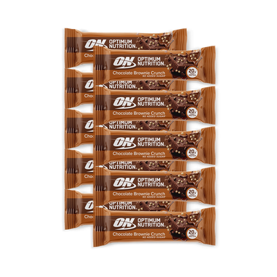 Holland & Barrett Optimum Nutrition Chocolate Brownie Crunch Protein Bar 10 x 65g- Buy online at McGrocer