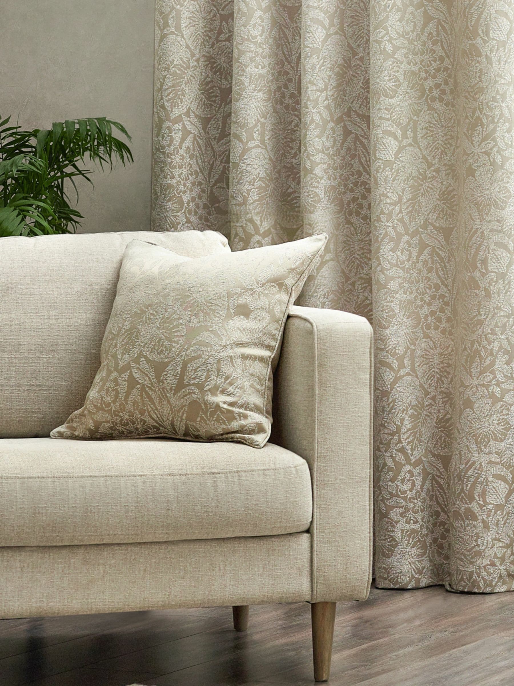 Wylder Nature Bali botanical jacquard cushion 50cm - British product