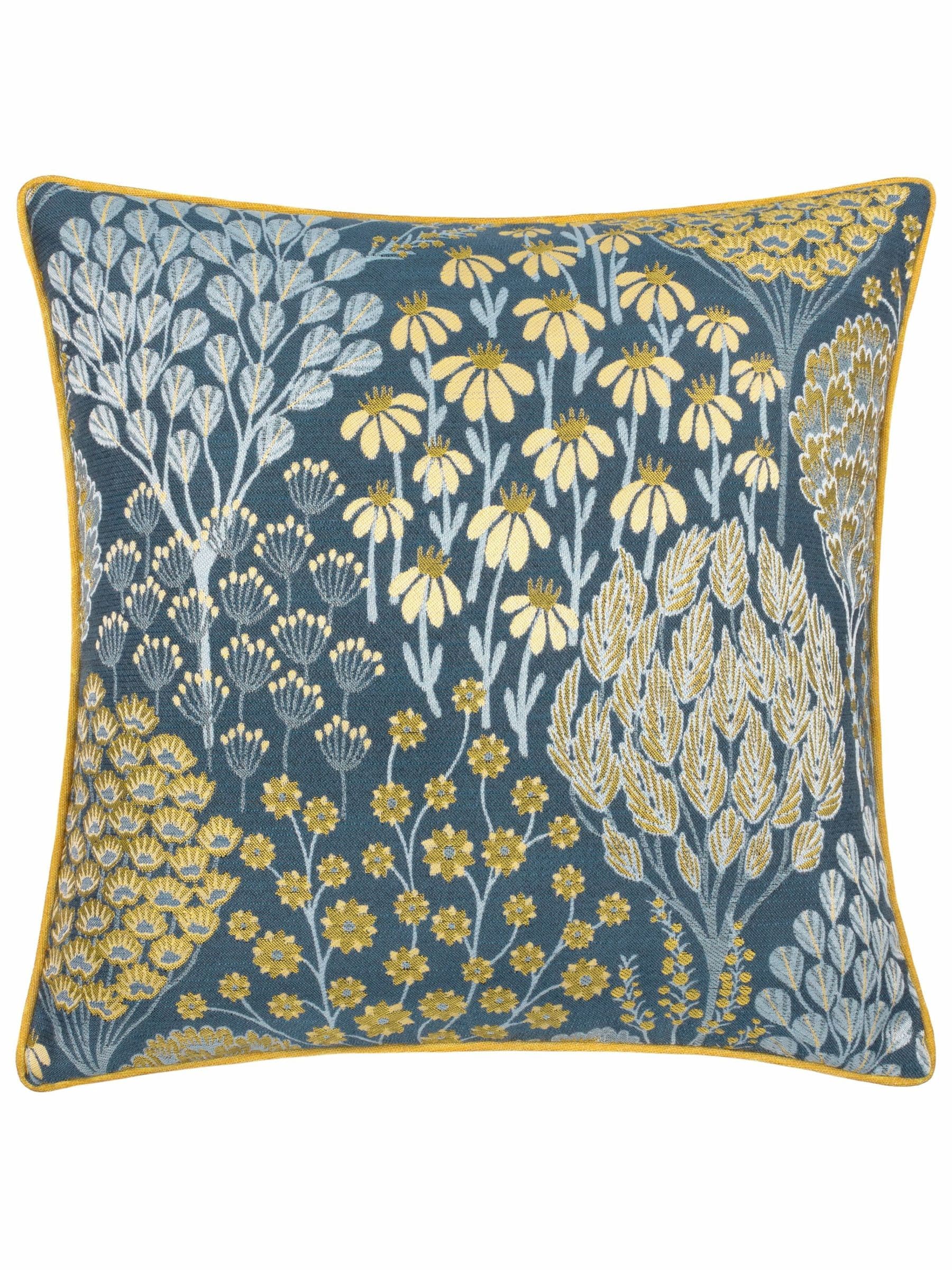 Wylder Ophelia Floral Jacquard cushion 50x50cm (British brand)
