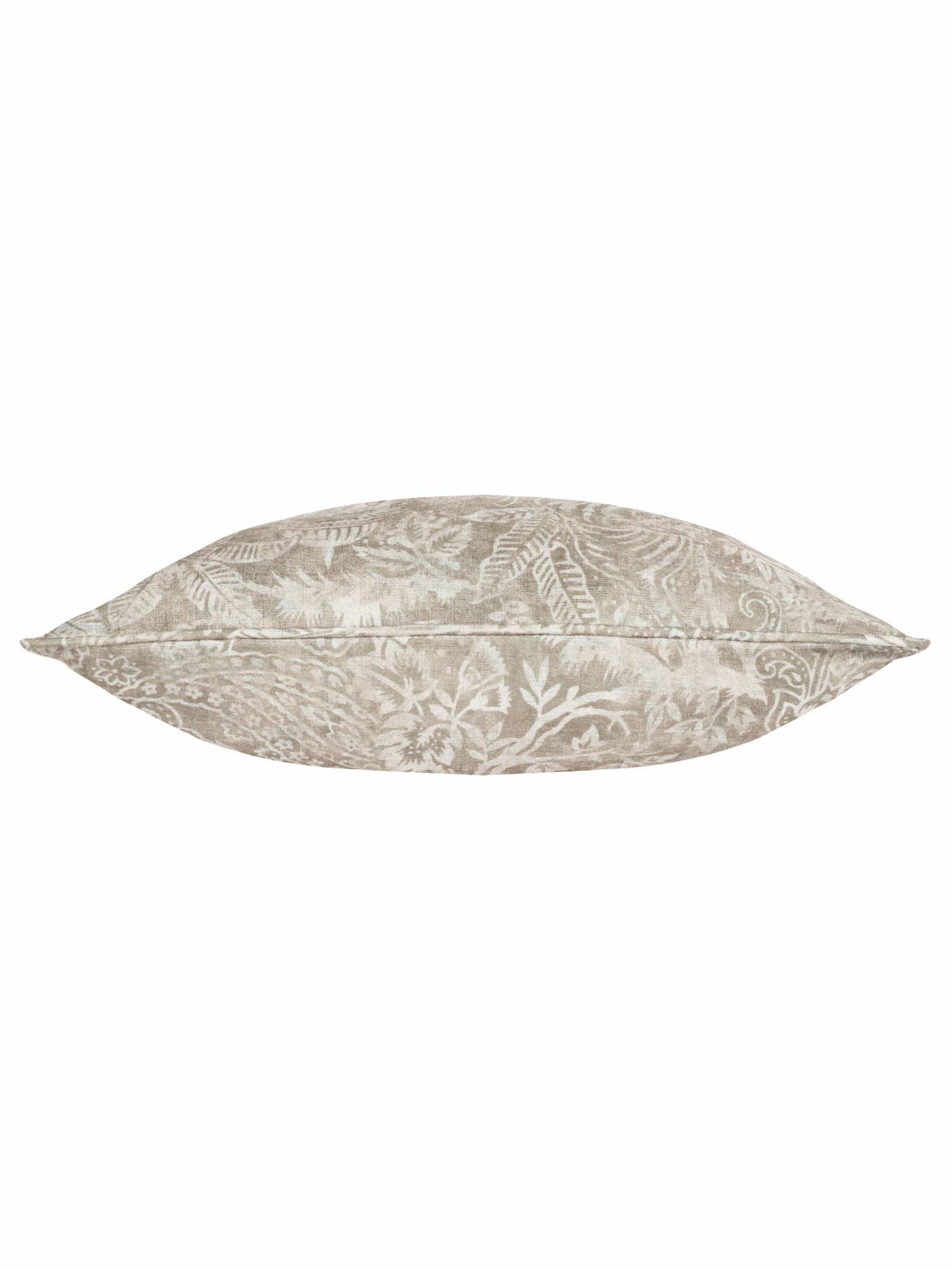 Wylder Linen beige Bengal chenille cushion (British brand)