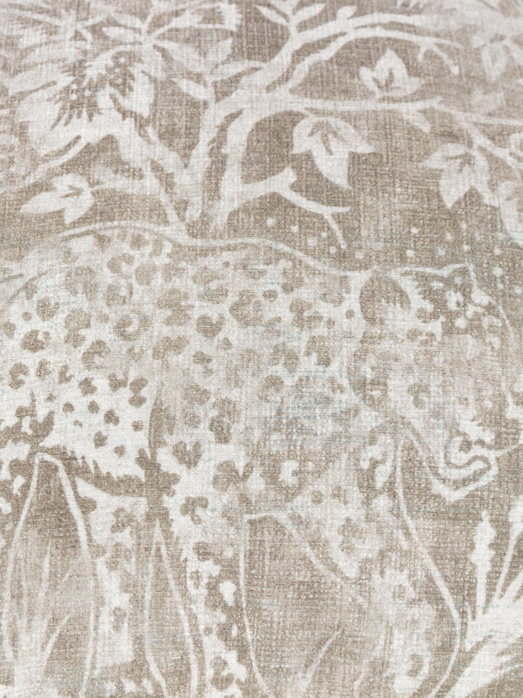 Wylder Linen beige Bengal chenille cushion (British brand)