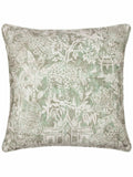 Wylder sage green Bengal chenille cushion, UK version