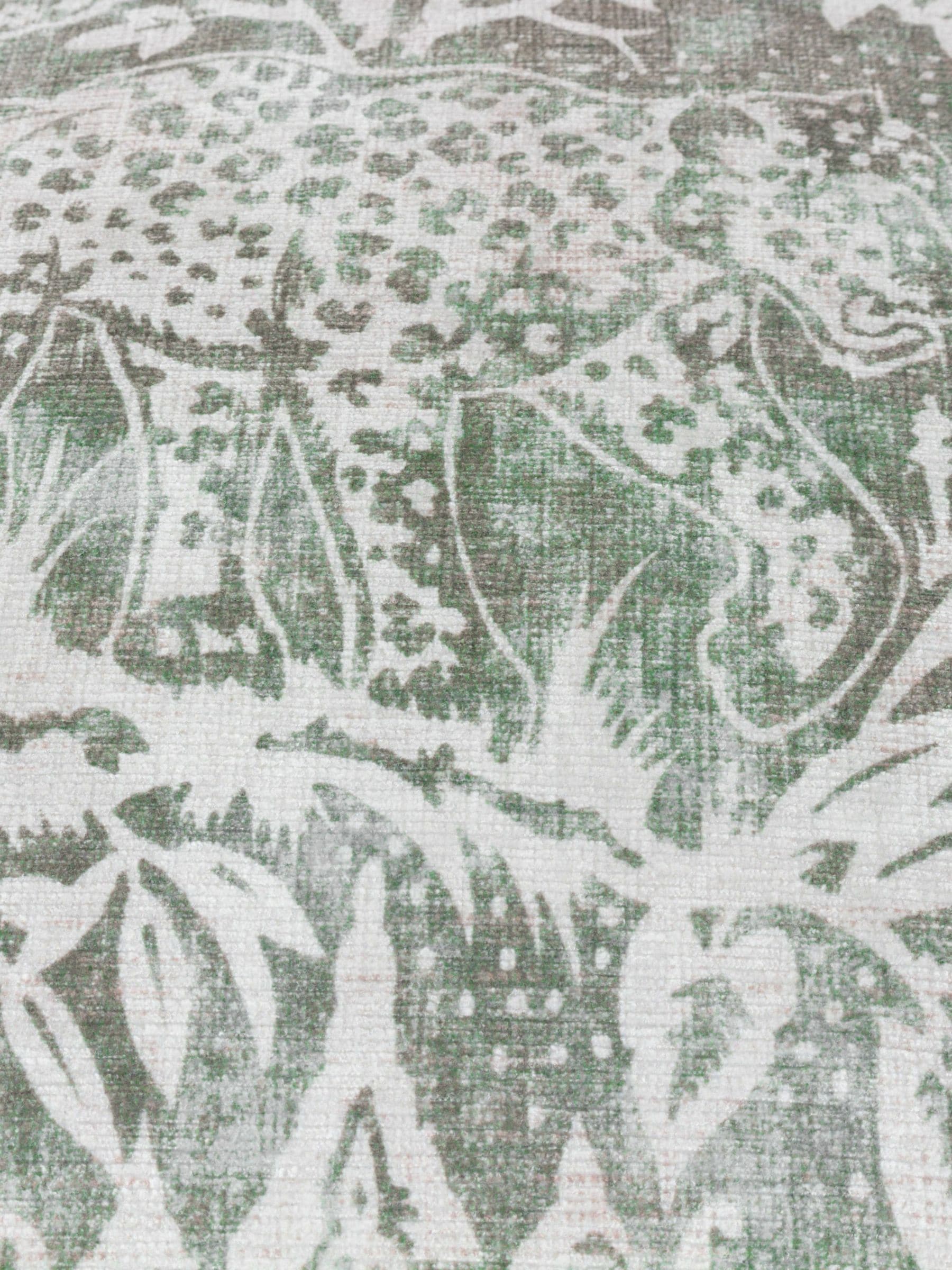 Wylder sage green Bengal chenille cushion, UK version