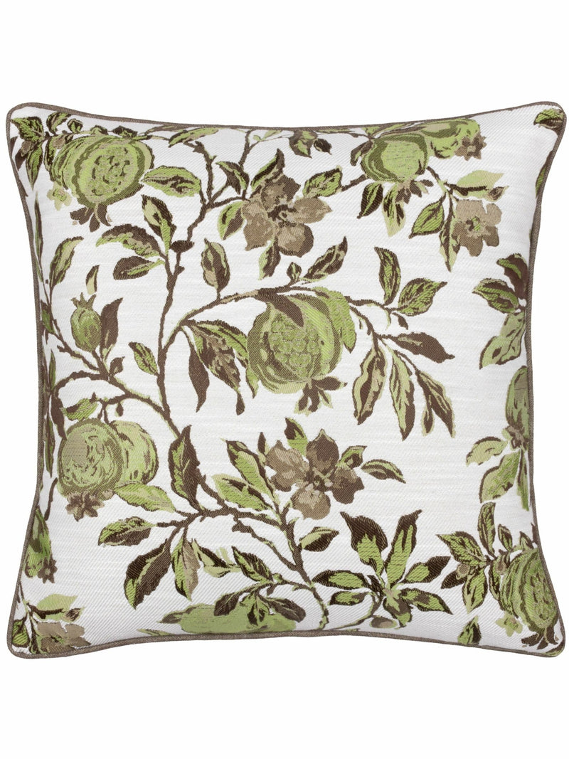Wylder Pomegranate floral jacquard cushion 50cm - British product