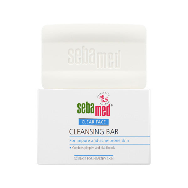 Sebamed clear face cleansing bar 100g (British brand)