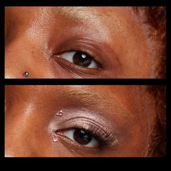 NYX liquid eye color Grapefruit Glow, imported from the UK