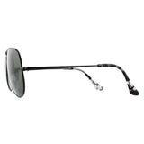 Ray-Ban Aviator Metal II sunglasses black green (British brand)