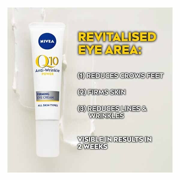 NIVEA Q10 Power Anti-Wrinkle Firming Eye Cream 15ml GOODS Superdrug   