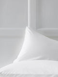 White cotton rich pillowcases set of two (British brand)