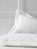 White cotton rich pillowcases set of two (British brand)